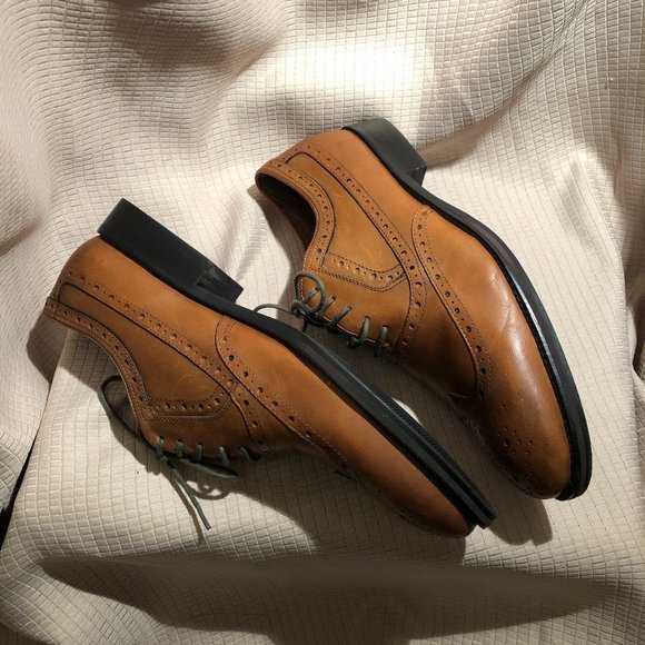 Johnston & Murphy brown leather oxford, 8.5 main image 5